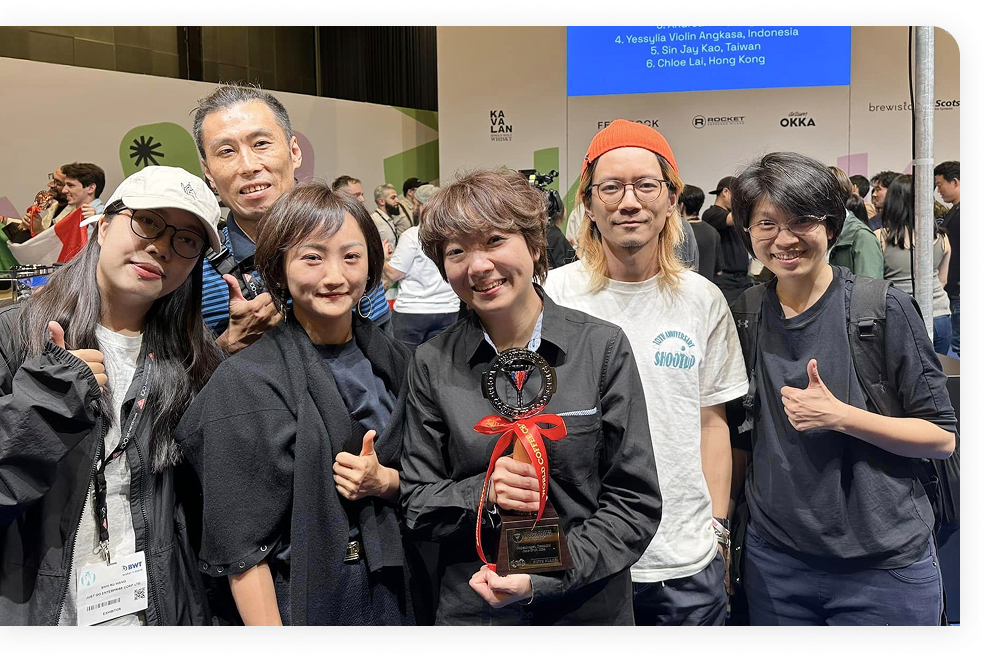 賀！ 「高心潔」於2024 WCIGS 世界咖啡調酒大賽榮獲第5名佳績！